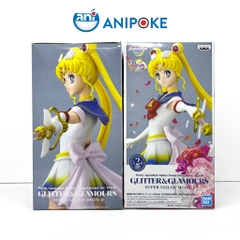 Mô hình Super Sailor Moon II - A cầm trượng mặt trăng  Glitters and glamous New, chính hãng Bandai, nguồn Nhật F67-08