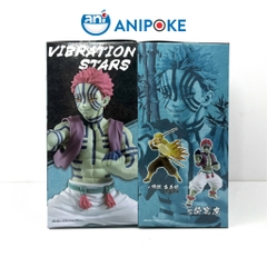 Mô hình Thượng Huyền Akaza Vibration stars Kimetsu no yaiba, Chính hãng Bandai, Nhập từ Nhật f69-05