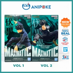 Mô hình Megumi maximatic Vol 1, 2 Jujutsu Kaisen, Chú thuật hồi chiến hàng chính hãng Bandai Nguồn Nhật