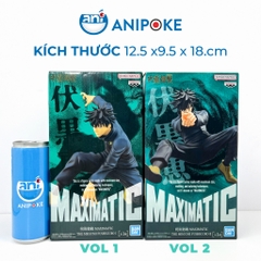 Mô hình Megumi maximatic Vol 1, 2 Jujutsu Kaisen, Chú thuật hồi chiến hàng chính hãng Bandai Nguồn Nhật