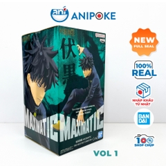 Mô hình Megumi maximatic Vol 1, 2 Jujutsu Kaisen, Chú thuật hồi chiến hàng chính hãng Bandai Nguồn Nhật
