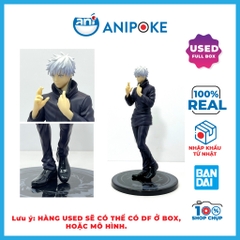 Mô hình Satoru Gojo kéo bịt mắt đen - Jujutsu Kaisen Chú Thuật hồi chiến,  chính hãng Taito, (Nhập Nhật Full box) F5-M