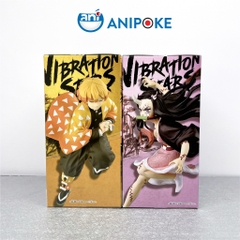 Mô hình Zenitsu Vibration Stars Kimetsu no yaiba chính hãng Bandai, (Nhập từ Nhật Full box)