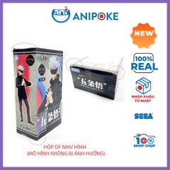 Mô hình SPM - Satoru Gojo bịt mắt đen - Jujutsu Kaisen Chú Thuật hồi chiến,  chính hãng (Nhập từ Nhật Full box) F5