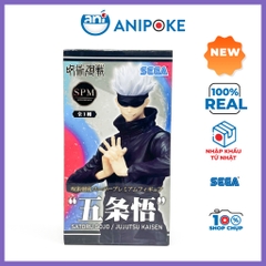 Mô hình SPM - Satoru Gojo bịt mắt đen - Jujutsu Kaisen Chú Thuật hồi chiến,  chính hãng (Nhập từ Nhật Full box) F5