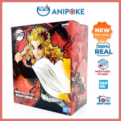 Mô hình Viêm Trụ Rengoku Vibration stars Kimetsu no yaiba  chính hãng Bandai, (Nhập từ Nhật Full box)