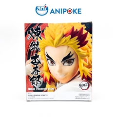 Mô hình Viêm Trụ Rengoku Vibration stars Kimetsu no yaiba  chính hãng Bandai, (Nhập từ Nhật Full box)