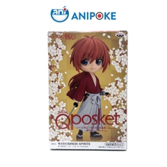 Mô hình Lãng khách Himura Kenshin version 2023  Qposket, Chính hãng Bandai, Nhập từ Nhật F57-03