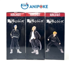 Mô hình Shiba Hakkai, Mikey Manjiro Sano, Hanagaki Takemichi  Mikey Round 1 Tokyo Revengers hàng chính hãng SEGA Nhật