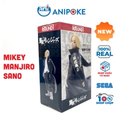 Mô hình Shiba Hakkai, Mikey Manjiro Sano, Hanagaki Takemichi  Mikey Round 1 Tokyo Revengers hàng chính hãng SEGA Nhật