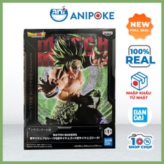 Mô hình Super Saiyan Broly x super saiyan vegeto Match makers Dragon Ball chính hãng Bandai Nhật f75-15