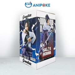 Mô hình Sasuke Uchiha Naruto Grandista 2025 chính hãng Bandai Nhật Bản Anipoke  f82-24