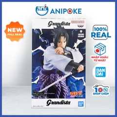 Mô hình Sasuke Uchiha Naruto Grandista 2025 chính hãng Bandai Nhật Bản Anipoke  f82-24