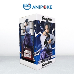 Mô hình Sasuke Uchiha Naruto Grandista 2025 chính hãng Bandai Nhật Bản Anipoke  f82-24