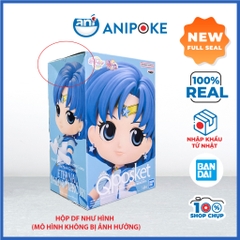 Mô hình Eternal Sailor Mercury, Thủy Thủ Sao Thủy Eternal - MẫuA, New, full seal Qposket, hàng nội địa Nhật F17E