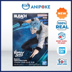 Mô hình Grimmjow Jaegerjaques Vibration Stars Bleach Solid and Souls -  chính hãng (Hàng Nhật Full box) f81-26
