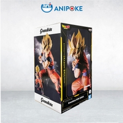 Mô hình Super saiyan Son GoKu Grandista Dragon ball Z Dragon Ball chính hãng Nhật F82-06