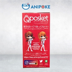 Mô hình ASUKA Shikinami Langley plugsuit Style Q posket B Evangelion Banpeston Chính hãng Nhập từ Nhật Full box
