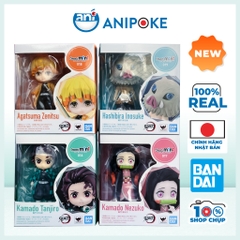Mô hình Figuarts mini Tanjiro Nezuko Zenitsu Inosuke chính hãng Nhật.