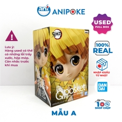 Mô hình Zenitsu vol 1 Qposket Kimetsu no yaiba Thanh gươm diệt quỷ chính hãng Bandai, (full box) Nhập từ Nhật KNY