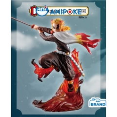 Mô hình Rengoku Rank D Mugen Train - Shake the sword, burn your heart Kimetsu no yaiba, Chính hãng Bandai Nhật F65-07