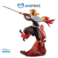 Mô hình Rengoku Rank D Mugen Train - Shake the sword, burn your heart Kimetsu no yaiba, Chính hãng Bandai Nhật F65-07