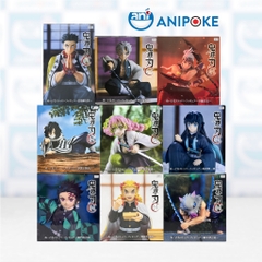 Mô hình Phong Trụ Sanemi - Kimetsu no yaiba noodle stopper figure, Chính hãng Nhật Bản Full box  f57-10