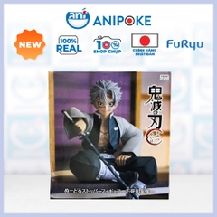 Mô hình Phong Trụ Sanemi - Kimetsu no yaiba noodle stopper figure, Chính hãng Nhật Bản Full box  f57-10