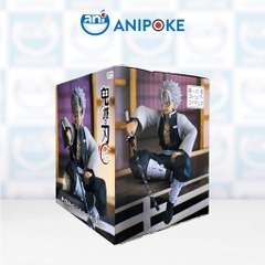 Mô hình Phong Trụ Sanemi - Kimetsu no yaiba noodle stopper figure, Chính hãng Nhật Bản Full box  f57-10
