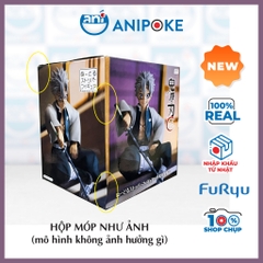 Mô hình Phong Trụ Sanemi - Kimetsu no yaiba noodle stopper figure, Chính hãng Nhật Bản Full box  f57-10