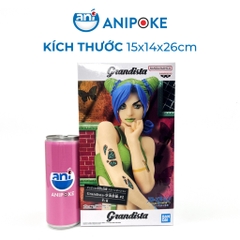 Mô hình Jolyne Cujoh  Grandista JoJo's Bizarre Adventure Stone Ocean Stone Chính hãng Nhật Bản F70-15