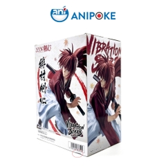 Mô hình Lãng khách Himura Rurouni Kenshin Vibration Stars, Chính hãng Bandai, Nhập từ Nhật F70-16