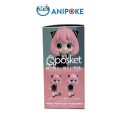 Mô hình Anya Foger vol 1 A Qposket Chính hãng Spy X Family (Nhập từ Nhật Full box) f39-03