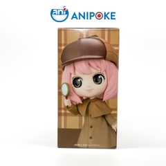 Mô hình Anya Foger Serlock Holme A Qposket Spy X Family Chính hãng Bandai, (Nhập từ Nhật Full box)