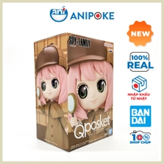 Mô hình Anya Foger Serlock Holme A Qposket Spy X Family Chính hãng Bandai, (Nhập từ Nhật Full box)