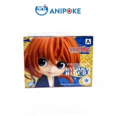 Mô hình Kenshin 1 vết sẹo 2021 Qposket Rurouni Kenshin , Chính hãng Bandai, Nhập từ Nhật f81-06