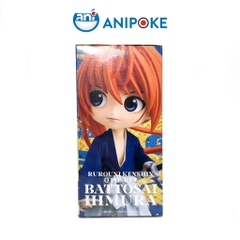 Mô hình Kenshin 1 vết sẹo 2021 Qposket Rurouni Kenshin , Chính hãng Bandai, Nhập từ Nhật f81-06