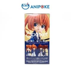 Mô hình Kenshin 1 vết sẹo 2021 Qposket Rurouni Kenshin , Chính hãng Bandai, Nhập từ Nhật f81-06