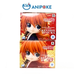 Mô hình Kenshin tung tăng vol 1 Qposket Rurouni Kenshin , Chính hãng Bandai, Nhập từ Nhật