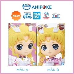 Mô hình Eternal Sailor Moon, Thủy Thủ Mặt Trăng Eternal Q psket, New, full seal Qposket hàng nội địa Nhật