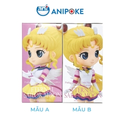Mô hình Eternal Sailor Moon, Thủy Thủ Mặt Trăng Eternal Q psket, New, full seal Qposket hàng nội địa Nhật