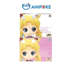 Mô hình Eternal Sailor Moon, Thủy Thủ Mặt Trăng Eternal Q psket, New, full seal Qposket hàng nội địa Nhật