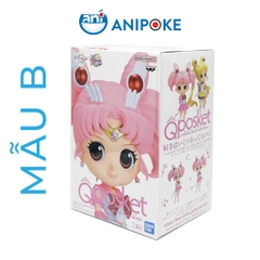 Mô hình Eternal Sailor chibi Moon Thủy Thủ chibi Eternal - Mẫu B, New, full seal Qposket hàng nội địa Nhật F17-N