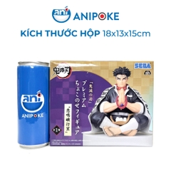 Mô hình nham trụ Gyomei ăn cơm nắm Kimetsu no yaiba, Chính hãng Nhật F81-13