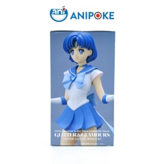 Mô hình Super Sailor Mercury Glitters and glamous Thủy Thủ Sao Thủy New, full seal  Bandai, hàng nội địa Nhật F44-7