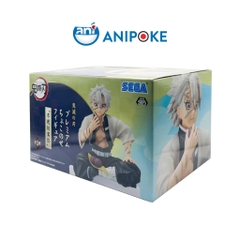 Mô hình Phong Trụ Sanemi  ăn cơm nắm Kimetsu no yaiba chính hãng Sega, (Nhập từ Nhật Full box) f09-07