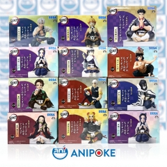 Mô hình Zenitsu ăn cơm nắm Kimetsu no yaiba Thanh gươm diệt quỷ chính hãng (Nhập từ Nhật Full box) F9-c