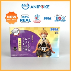 Mô hình Zenitsu ăn cơm nắm Kimetsu no yaiba Thanh gươm diệt quỷ chính hãng (Nhập từ Nhật Full box) F9-c