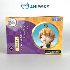 Mô hình Zenitsu ăn cơm nắm Kimetsu no yaiba Thanh gươm diệt quỷ chính hãng (Nhập từ Nhật Full box) F9-c