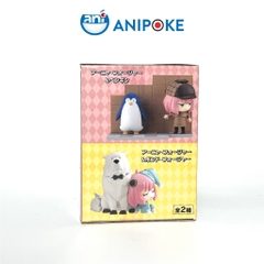 Mô hình  thám tử Anya Forger và chim cánh cụt spy x family Chính hãng Furyu Nhật Full box) f0-43